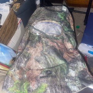 Turkey hunting mesh mask